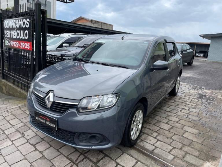 RENAULT - SANDERO - 2017/2018 - Cinza - R$ 41.900,00