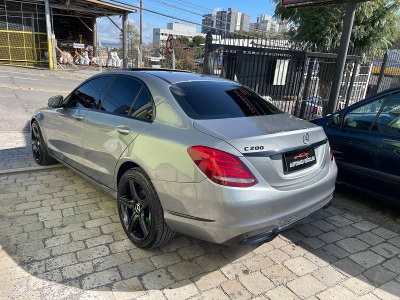 MERCEDES-BENZ - C 200 - 2014/2015 - Cinza - R$ 116.900,00