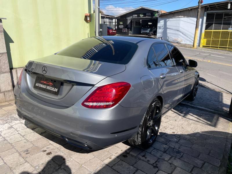 MERCEDES-BENZ - C 200 - 2014/2015 - Cinza - R$ 116.900,00
