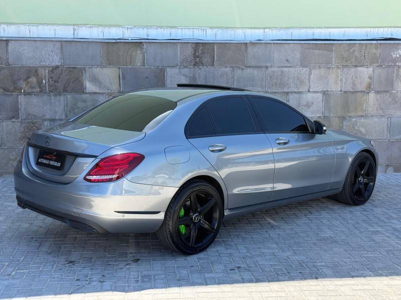 MERCEDES-BENZ - C 200 - 2014/2015 - Cinza - R$ 116.900,00