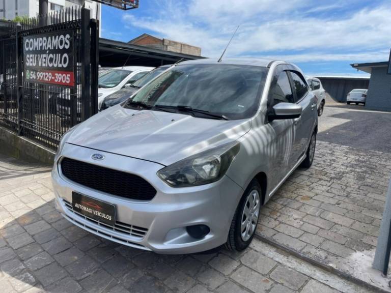 FORD - KA - 2017/2018 - Prata - R$ 43.900,00