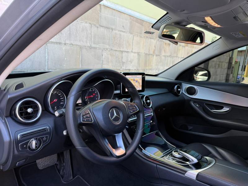 MERCEDES-BENZ - C 200 - 2014/2015 - Cinza - R$ 116.900,00